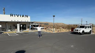 This Rivian Outpost Charging Hub Is Open For All EVs & Perfect For DCFC In The Desert!