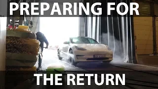 Pawel returns MC Hammer to Oslo Airport parking