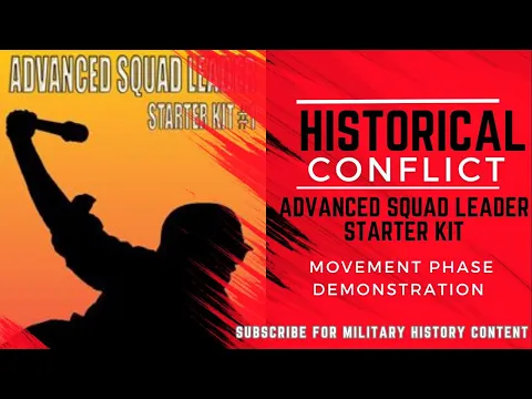 Advanced Squad Leader SK1 - Movement Phase Demonstration (4K)