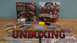 Hadrian's Wall - Kutu Oyunu Açılımı Falan - ASMR Board Game Unboxing