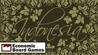 Indonesia: Overview: Economic Board Games