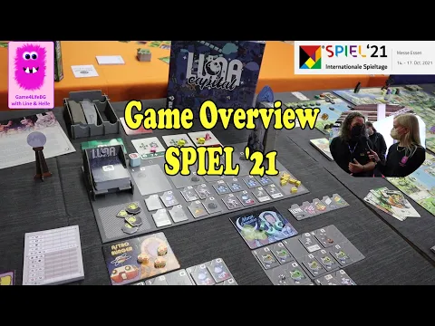 Game Overview at Essen SPIEL '21 - New Game Releases