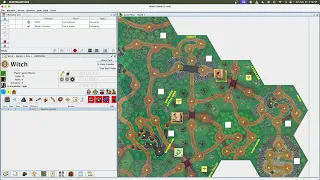 Witch solo playthrough - Magic Realm by Richard Hamblen, Avalon Hill's 1979 fantasy wargame