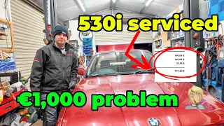 BMW E34 530i DIY service... how hard can it be?!