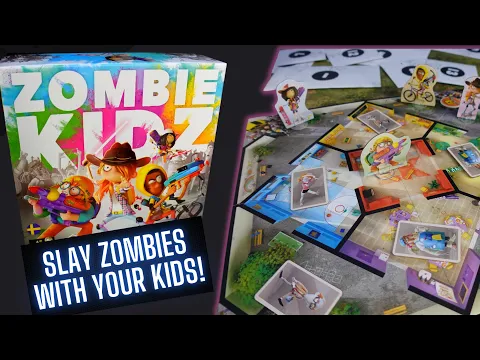 Zombie Kids Evolution How to play the board game !