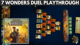 7 Wonders Duel Playthrough | Shadow of the Game