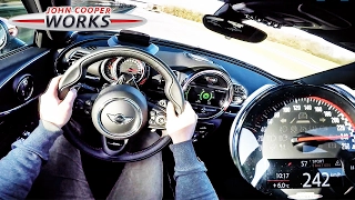 Mini Clubman JCW 2017 ACCELERATION & TOP SPEED POV Test Drive by AutoTopNL
