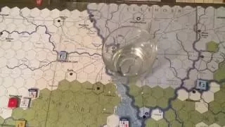 GMT's US Civil War Play through - 1861 Summer 2 End Phase