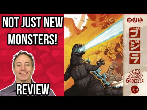 King of Tokyo Godzilla Review - Not Just New Monsters!