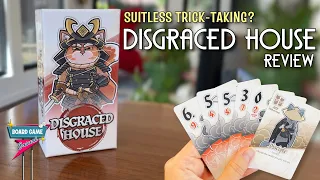 Disgraced House - Board Game Review - Suitless Trick-Taking