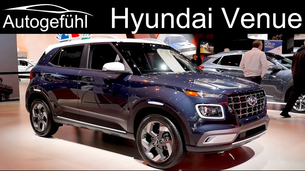 Hyundai Venue REVIEW Exterior Interior Premiere - Autogefühl