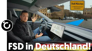Tesla FSD in Deutschland! Wie gut ist es wirklich in München?
