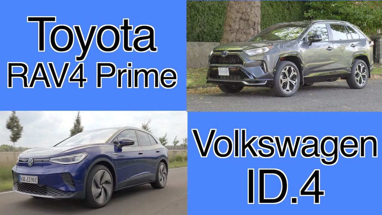 Toyota RAV4 Prime VS Volkswagen ID 4 comparison