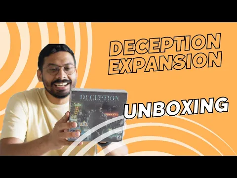 Deception: Undercover Allies Unboxing with Sal