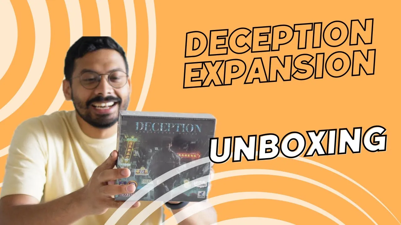 Deception: Undercover Allies Unboxing with Sal