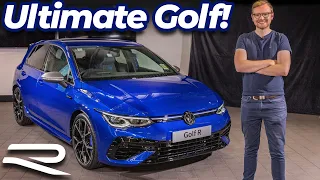 EXPENSIVE but worth it? (Volkswagen Golf R 2022 review walkaround)