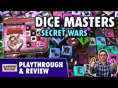 Dice Masters Secret Wars - Tutorial & Playthrough