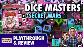 Dice Masters Secret Wars - Tutorial & Playthrough