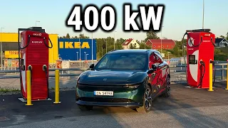 Å lade Zeekr 7X - 400 kW, raskeste elbilen fra A til B