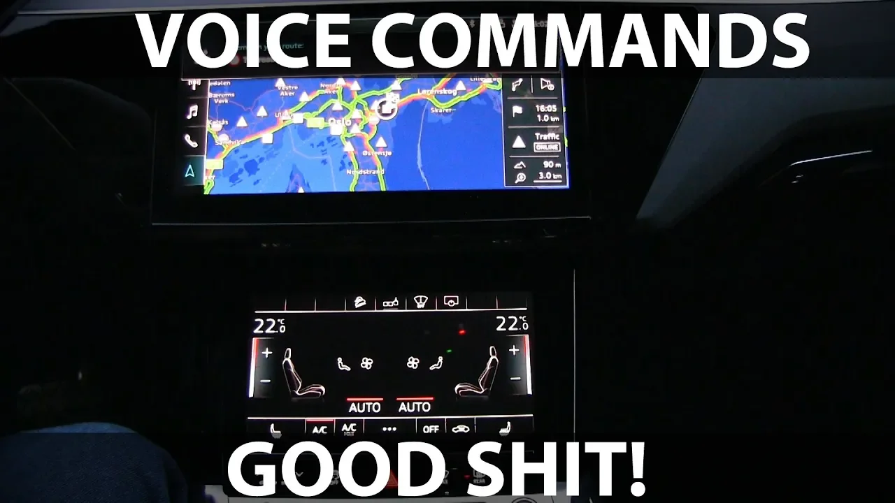 Audi e-tron voice commands