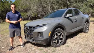 Is the 2022 Hyundai Santa Cruz a BETTER small truck than a Honda Ridgeline?