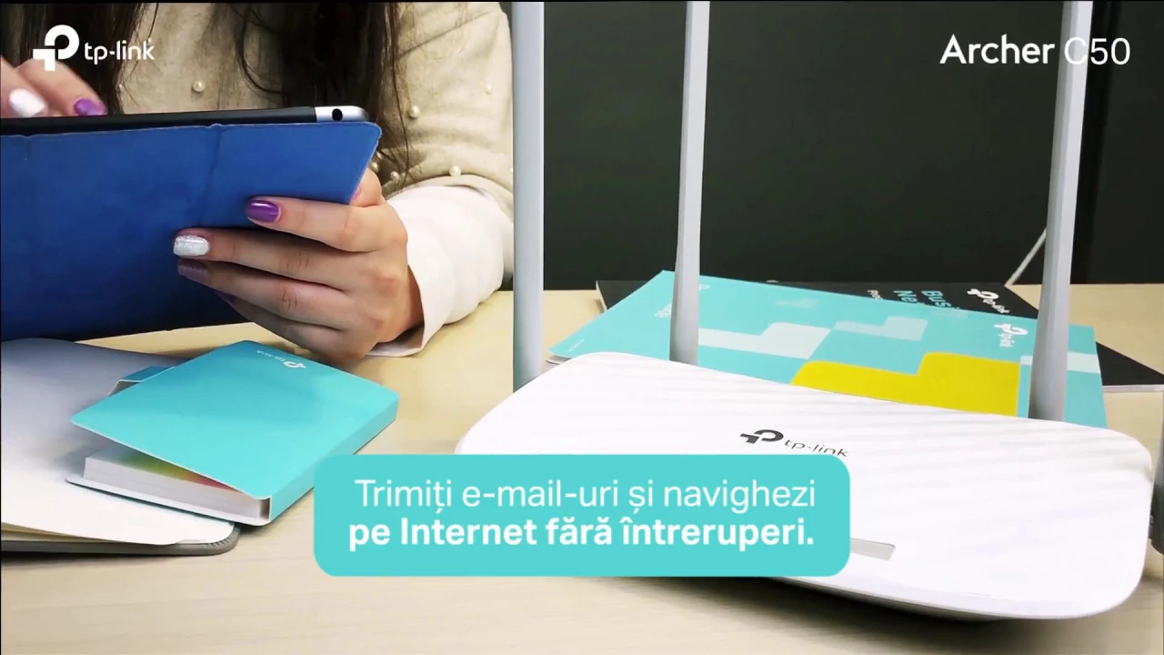 Двухдиапазонный беспроводной маршрутизатор (роутер) TP-Link ARCHER C50 (AC1200, 1xWan, 4xLAN, 4 антенны) White