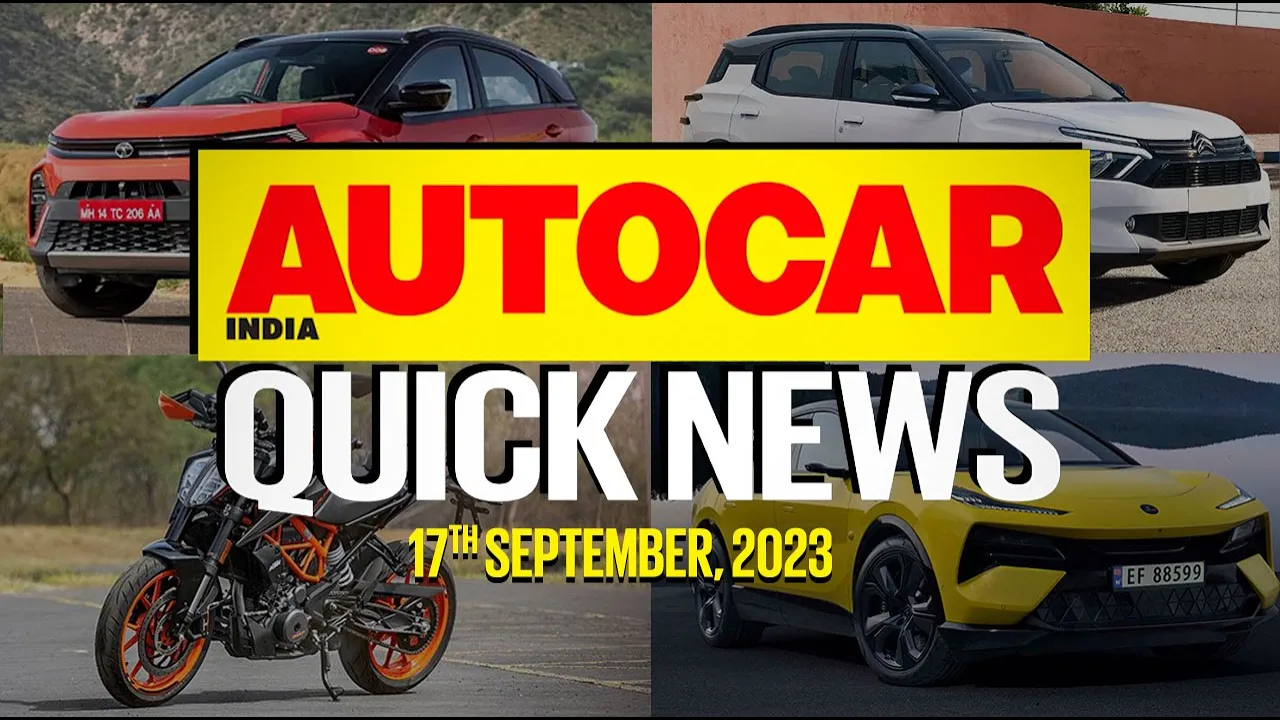 2023 Tata Nexon launched, Citroen C3 Aircross price, Jeep Compass 4x2 AT & more |News| Autocar India