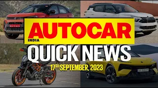 2023 Tata Nexon launched, Citroen C3 Aircross price, Jeep Compass 4x2 AT & more |News| Autocar India