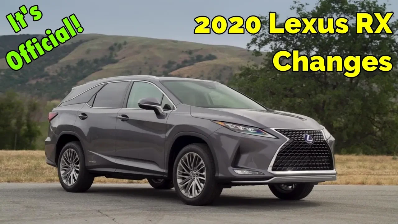 Refreshed 2020 Lexus RX: What's CHANGED??