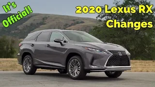 Refreshed 2020 Lexus RX: What's CHANGED??