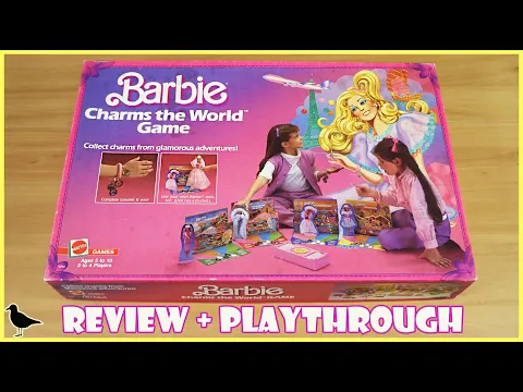 Barbie Charms the World Board Game Review & Playthrough! | Board Game Night