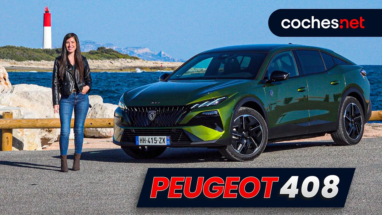PEUGEOT 408 2026: ¡Quiere serlo TODO! | Prueba / Test / Review en español | coches.net