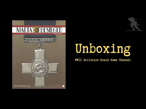 Malta Besieged 1940-1942 Deluxe Edition - Unboxing