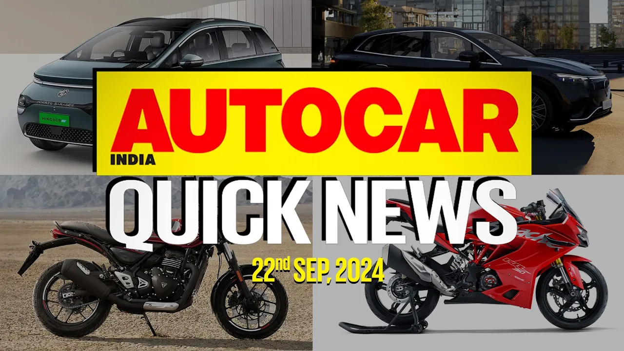 MG Windsor full price, Tata Punch new features, updated Apache RR 310 | News | Autocar India