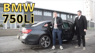 BMW 750Li - Et bagsæde der kun er en KONGE værdig...!