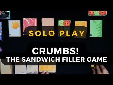 Crumbs! The Sandwich Filler Game Solo Playthrough | DaniCha
