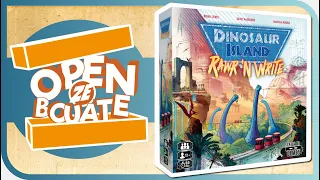 Dinosaur Island: Rawr' N Write - Catch Up Games