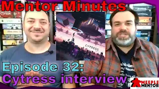 Mentor Minutes, Episode 32: Interviewing Sean Lee about Cytress Kickstarter