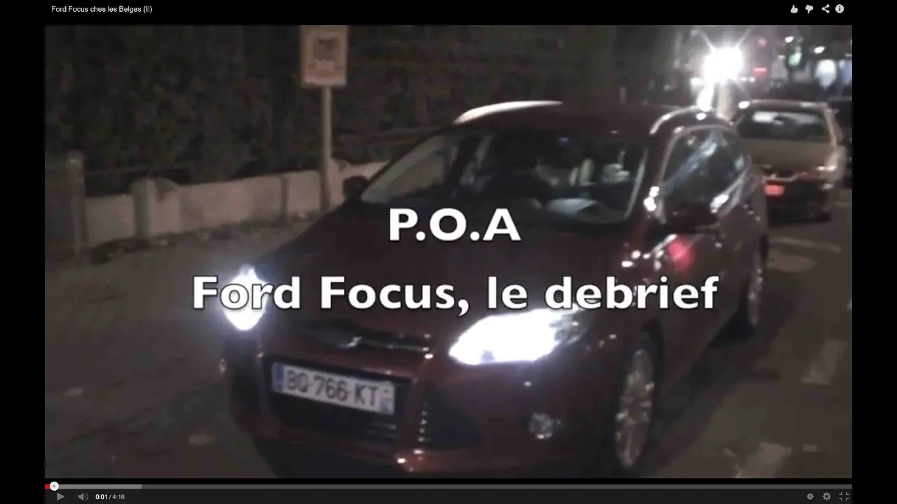 Ford Focus : à propos des technos embarquées