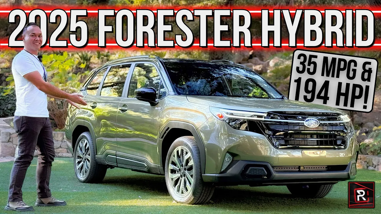 The 2025 Subaru Forester Hybrid Is A Long-Awaited Electrified Adventure SUV