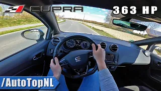 363HP SEAT Ibiza CUPRA *GOLF 7R BIG TURBO* LOUD! POV Test Drive by AutoTopNL