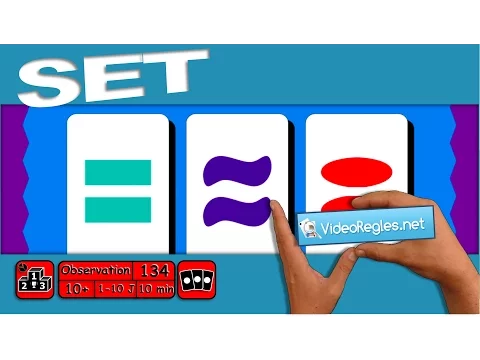 La vidéorègle du jeu " Set " par Yahndrev (#134)