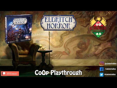 Canje Plays Eldritch Horror CoOp - TTS