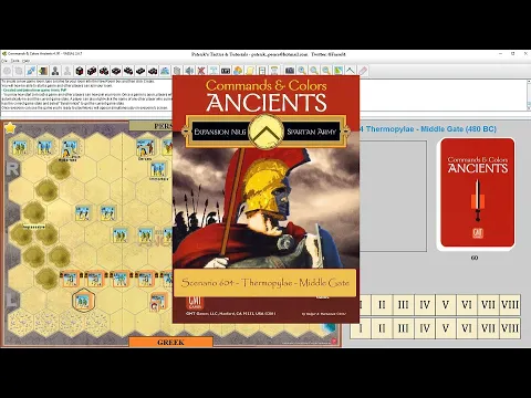 Commands & Colors: Ancients - 604 Thermopylae - Middle Gate