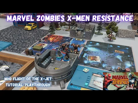 Marvel Zombies X-Men Resistance MH0 Flight of the X-Jet Tutorial/Playthrough