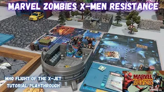 Marvel Zombies X-Men Resistance MH0 Flight of the X-Jet Tutorial/Playthrough