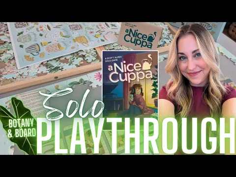 A Nice Cuppa | Solo Playthrough #cozy edition️