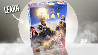 First Rat Board Game | Solo Playthrough & Tutorial