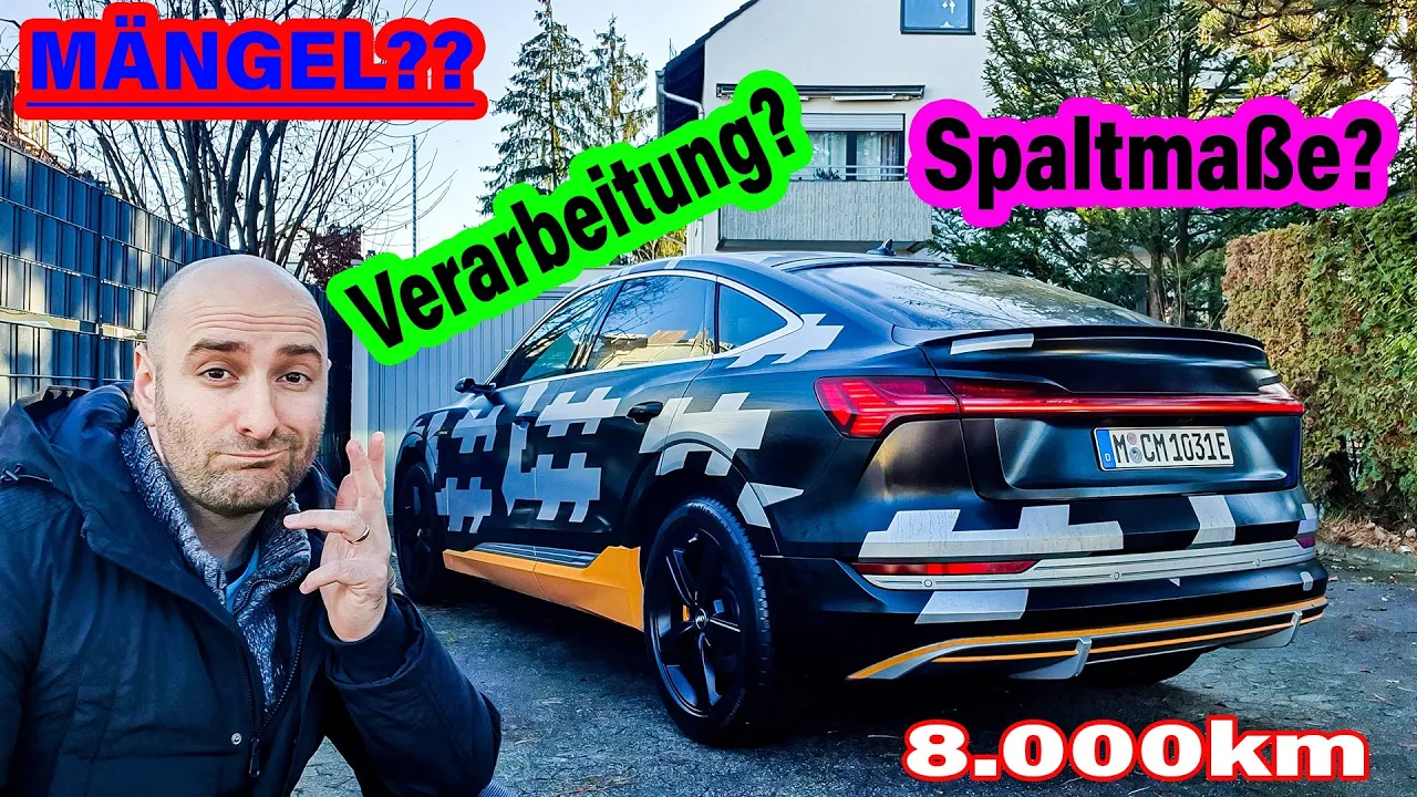Audi e tron: 8.000km FAZIT - Nicht NUR Tesla hat Mängel!