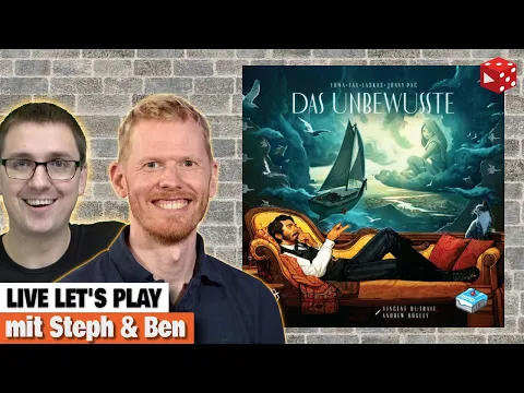 SPIEL 24 Neuheit: Das Unbewusste - Live Let's Play mit Steph & Ben